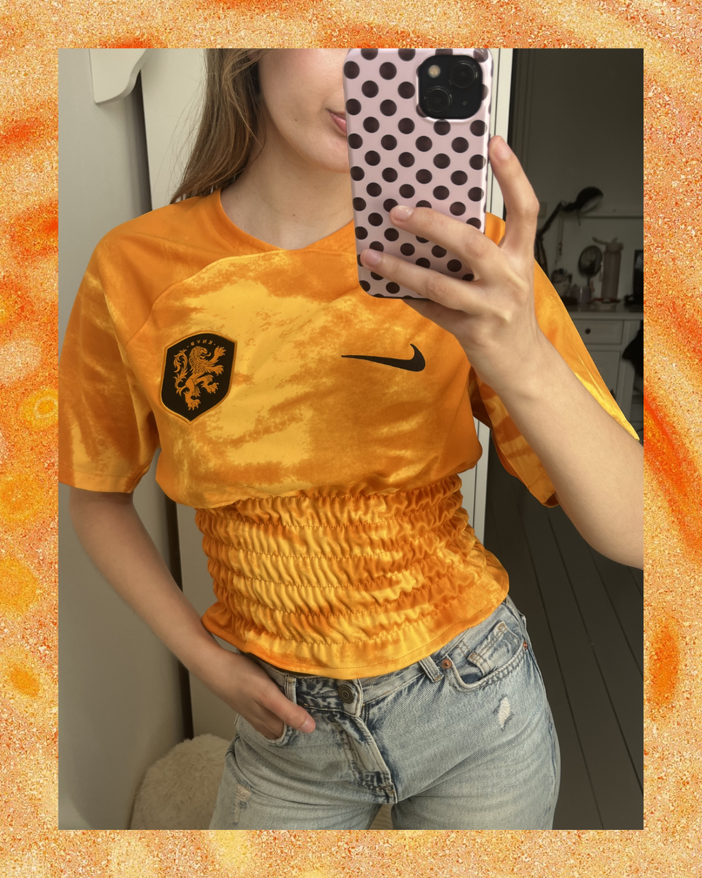 Nederlands Elftal Shirt Oranje Geel - Maat S