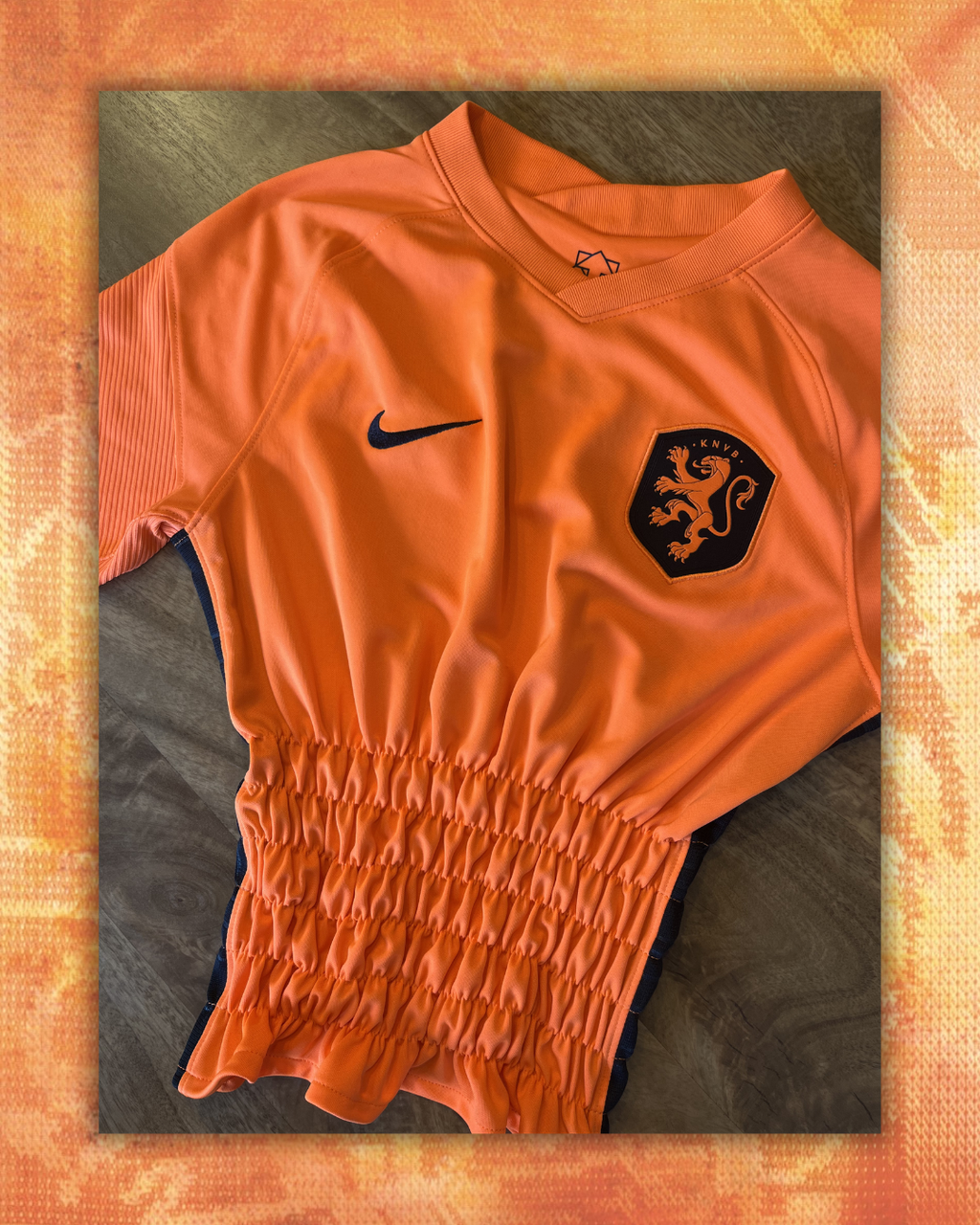 Nederlands Elftal Neon Oranje Shirt - Maat S