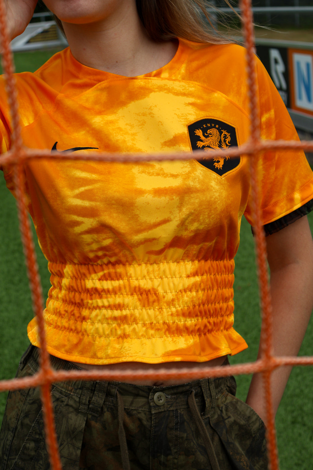 Nederlands Elftal Shirt + Ruffle detail - Size S