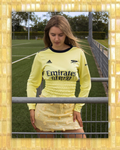 Arsenal Yellow Long Sleeve Jersey - Size S