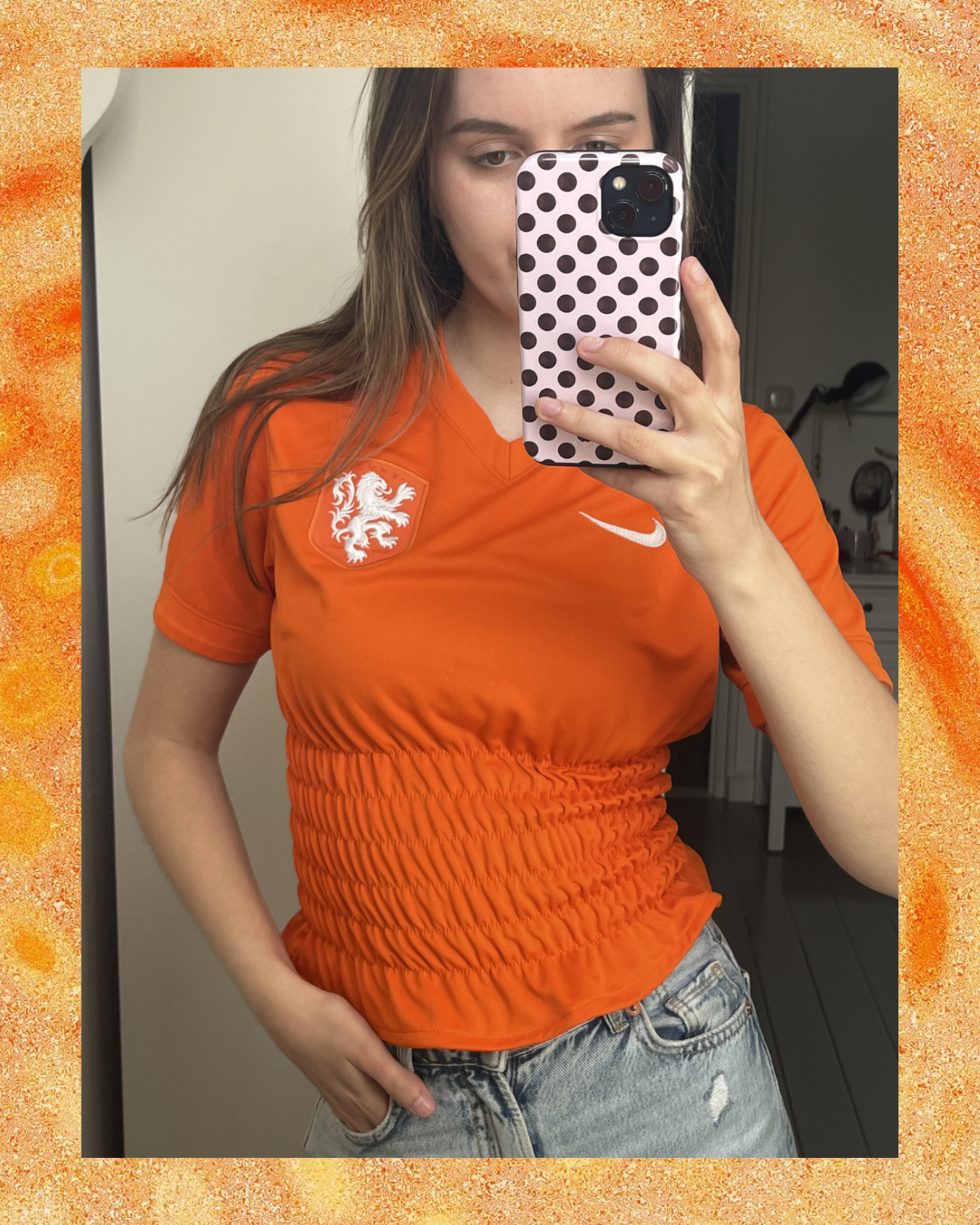 Nederlands Elftal Shirt Oranje - Maat XXS/XS