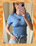 Oranje Leeuwinnen Shirt Blauw - Maat S
