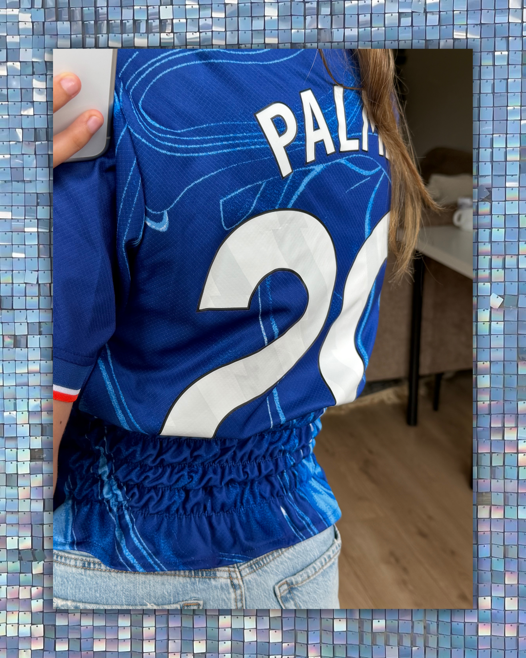 Chelsea Jersey + Cole Palmer print - Size M