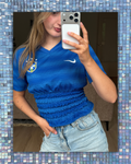 Brazilië Jersey Blue - Size S
