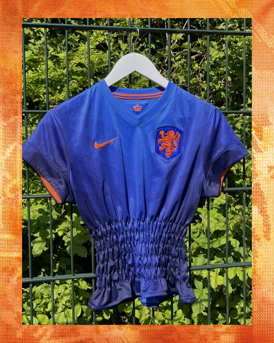 Blauw Nederlands Elftal Voetbalshirt - Maat S