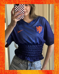 Blauw Nederlands Elftal Voetbalshirt - Maat S