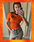 Nederlands Elftal Oranje Leeuw Shirt - Maat XS
