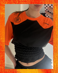 Nike 90 Zwart / Oranje Shirt - Maat M/L